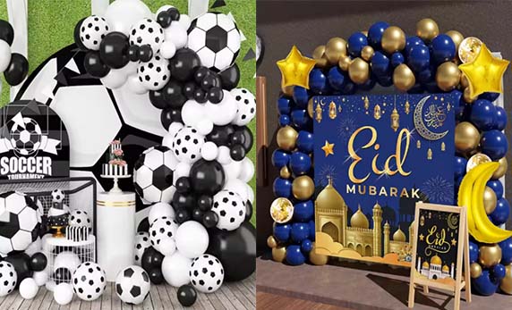 Chúng tôi có thể tùy chỉnh chuỗi bóng bay