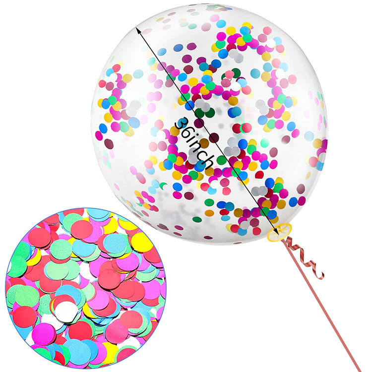 Bóng cao thứ tự sequin 36 inch