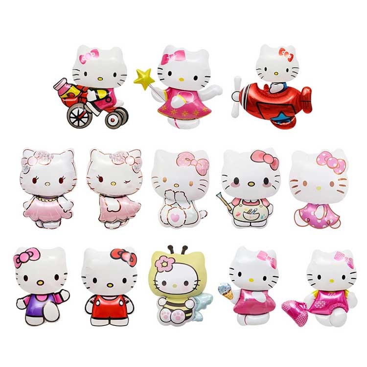 Bong bóng giấy Hello Kitty