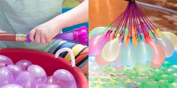 Water fight water balloons