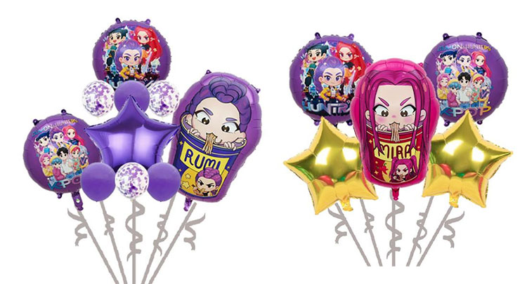 Demon Hunter Foil Balloons