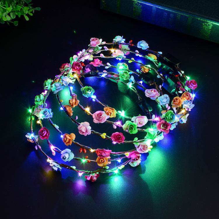 Vương miện hoa headband