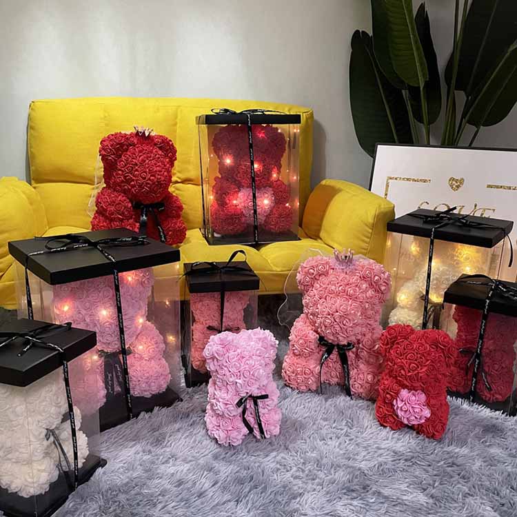 Gấu hoa hồng được bảo quản